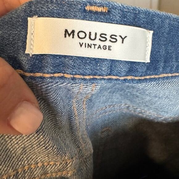 MOUSSY VINTAGE Lenwood Mid-Rise Jeans 24 - Picture 9 of 10